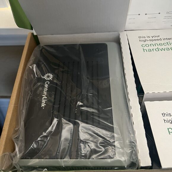 Centurylink Zyxel C1000Z VDSL2 DSL 4-Port Modem W  Wireless Router W Cords NEW - Picture 6 of 7